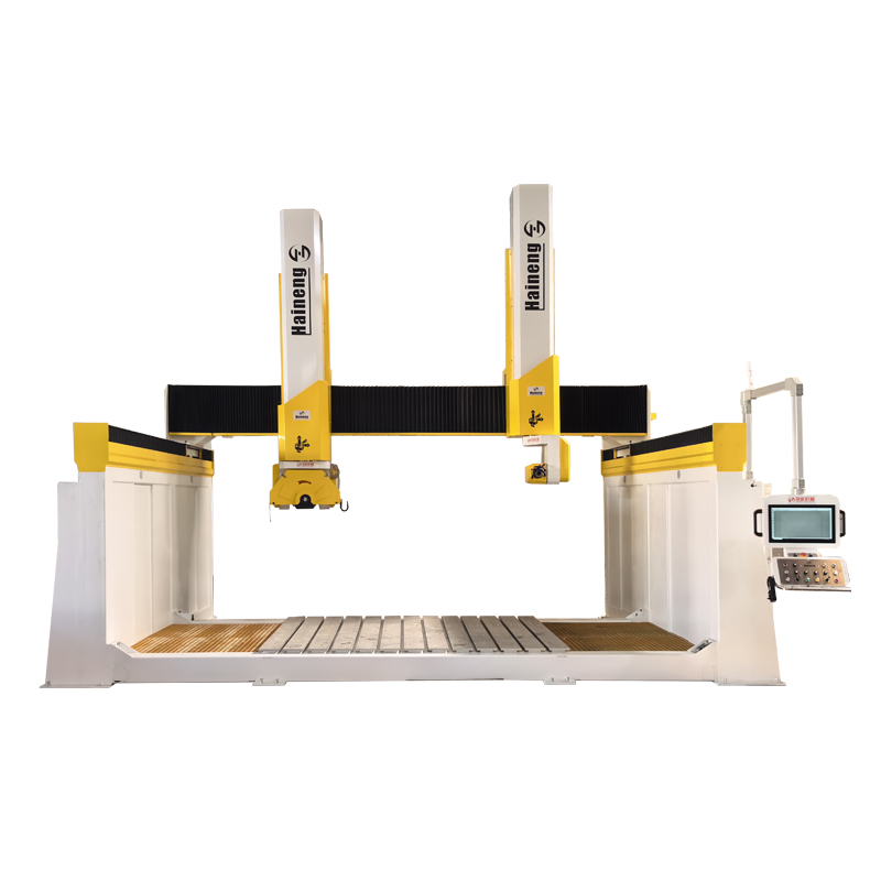 เครื่องแมชชีนนิ่งเซ็นเตอร์ CNC 6 แกนหัวคู่